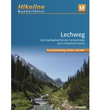 Weitwandern Hikeline-Wanderführer Lechweg 1:35.000 Verlag Esterbauer GmbH