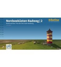 Radführer Bikeline Radtourenbuch Nordseeküsten-Radweg, Band 2, 1:75.000 Verlag Esterbauer GmbH