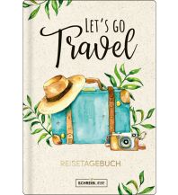 Reiseführer Reisetagebuch Let`s go travel, vegan Korsch Verlag