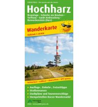 f&b Hiking Maps Hochharz, Wanderkarte 1:25.000 Freytag-Berndt und ARTARIA