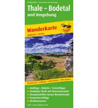 f&b Wanderkarten Thale - Bodetal und Umgebung, Wanderkarte 1:25.000 Freytag-Berndt und ARTARIA