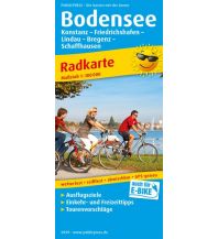 f&b Cycling Maps Bodensee und Umgebung, Radkarte 1:100.000 Freytag-Berndt und ARTARIA