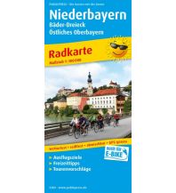 f&b Cycling Maps Niederbayern, Radkarte 1:100.000 Freytag-Berndt und ARTARIA