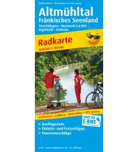 f&b Radkarten Altmühltal - Fränkisches Seenland, Radkarte 1:100.000 Freytag-Berndt und ARTARIA