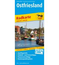 f&b Wanderkarten Ostfriesland, Radkarte 1:100.000 Freytag-Berndt und ARTARIA