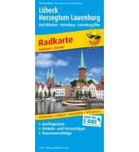 f&b Radkarten Lübeck - Herzogtum Lauenburg, Radkarte 1:100.000 Freytag-Berndt und ARTARIA