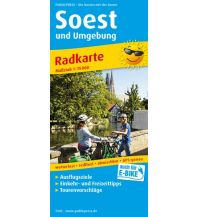 f&b Radkarten Soest und Umgebung, Radkarte 1:75.000 Freytag-Berndt und ARTARIA