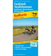 f&b Cycling Maps Cuxland - Teufelsmoor, Radkarte 1:100.000 Freytag-Berndt und ARTARIA