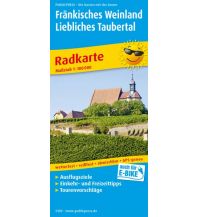 f&b Cycling Maps Fränkisches Weinland - Liebliches Taubertal, Radkarte 1:100.000 Freytag-Berndt und ARTARIA