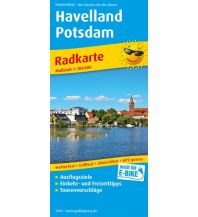f&b Cycling Maps Havelland - Potsdam, Radkarte 1:100.000 Freytag-Berndt und ARTARIA