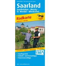 f&b Hiking Maps Saarland 1:100.000 Freytag-Berndt und ARTARIA