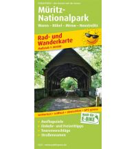 f&b Hiking Maps Müritz-Nationalpark, Rad- und Wanderkarte 1:50.000 Freytag-Berndt und ARTARIA