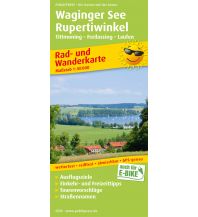 f&b Wanderkarten Waginger See - Rupertiwinkel, Rad- und Wanderkarte 1:50.000 Freytag-Berndt und ARTARIA