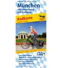 f&b Cycling Maps München und Umgebung mit RadlRing, Radkarte 1:75.000 Freytag-Berndt und ARTARIA