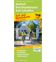 f&b Wanderkarten Herford - Bad Oeynhausen - Bad Salzuflen, Rad- und Wanderkarte 1:50.000 Freytag-Berndt und ARTARIA