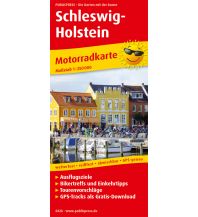 f&b Straßenkarten Schleswig-Holstein, Motorradkarte 1:250.000 Freytag-Berndt und ARTARIA