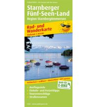 f&b Hiking Maps Rad- und Wanderkarte 0341, Starnberger Fünf-Seen-Land 1:50.000 Freytag-Berndt und ARTARIA