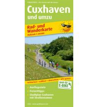 f&b Hiking Maps Cuxhaven und umzu, Rad- und Wanderkarte 1:60.000 Freytag-Berndt und ARTARIA