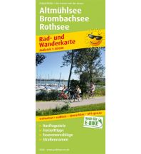 f&b Wanderkarten Altmühlsee - Brombachsee - Rothsee, Rad- und Wanderkarte 1:50.000 Freytag-Berndt und ARTARIA