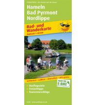 f&b Wanderkarten Hameln - Bad Pyrmont - Nordlippe, Rad- und Wanderkarte 1:50.000 Freytag-Berndt und ARTARIA