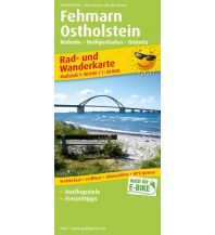 Wanderkarten Deutschland Fehmarn - Ostholstein, Rad- und Wanderkarte 1:30.000 Freytag-Berndt und ARTARIA