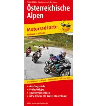 f&b Straßenkarten Österreichische Alpen, Motorradkarte 1:250.000 Freytag-Berndt und ARTARIA