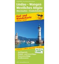 f&b Hiking Maps Lindau - Wangen - Westliches Allgäu, Rad- und Wanderkarte 1:50.000 Freytag-Berndt und ARTARIA
