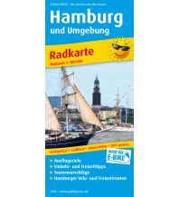 f&b Cycling Maps Hamburg und Umgebung, Radkarte 1:100.000 Freytag-Berndt und ARTARIA