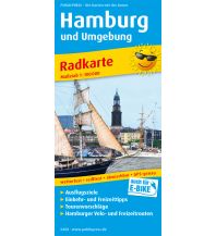 f&b Radkarten Radkarte 0458, Hamburg und Umgebung 1:100.000 Freytag-Berndt und ARTARIA