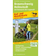 f&b Wanderkarten Braunschweig - Helmstedt, Rad- und Wanderkarte 1:50.000 Freytag-Berndt und ARTARIA