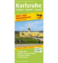 f&b Wanderkarten Karlsruhe, Rad- und Wanderkarte 1:50.000 Freytag-Berndt und ARTARIA