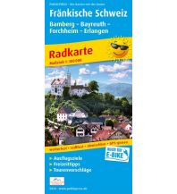 f&b Wanderkarten Fränkische Schweiz, Radkarte 1:100.000 Freytag-Berndt und ARTARIA