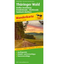 f&b Hiking Maps Thüringer Wald, Wanderkarte 1:25.000 Freytag-Berndt und ARTARIA