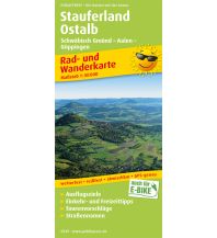 f&b Wanderkarten Stauferland - Ostalb, Rad- und Wanderkarte 1:50.000 Freytag-Berndt und ARTARIA