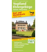 f&b Wanderkarten Vogtland - Elstergebirge, Rad- und Wanderkarte 1:50.000 Freytag-Berndt und ARTARIA