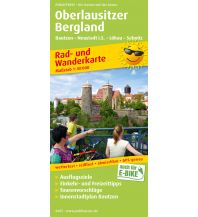 f&b Wanderkarten Oberlausitzer Bergland, Rad- und Wanderkarte 1:50.000 Freytag-Berndt und ARTARIA