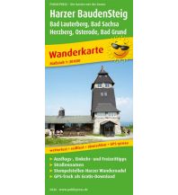 f&b Hiking Maps Harzer BaudenSteig, Wanderkarte 1:30.000 Freytag-Berndt und ARTARIA