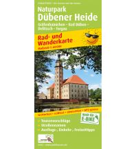 f&b Wanderkarten Naturpark Dübener Heide, Rad- und Wanderkarte 1:60.000 Freytag-Berndt und ARTARIA