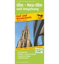 f&b Hiking Maps Ulm - Neu-Ulm und Umgebung, Rad- und Wanderkarte 1:50.000 Freytag-Berndt und ARTARIA