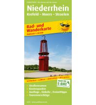 f&b Wanderkarten Niederrhein, Rad- und Wanderkarte 1:50.000 Freytag-Berndt und ARTARIA