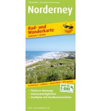 f&b Hiking Maps Norderney, Rad- und Wanderkarte 1:20.000 Freytag-Berndt und ARTARIA