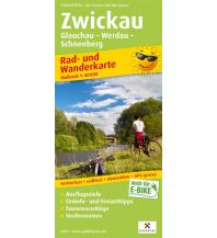 f&b Hiking Maps Zwickau, Rad- und Wanderkarte 1:50.000 Freytag-Berndt und ARTARIA