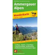 f&b Wanderkarten Ammergauer Alpen, Wanderkarte 1:35.000 Freytag-Berndt und ARTARIA