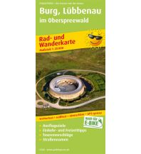 f&b Hiking Maps Burg, Lübbenau im Oberspreewald, Rad- und Wanderkarte 1:25.000 Freytag-Berndt und ARTARIA
