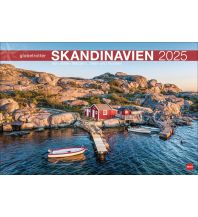Calendars Skandinavien Globetrotter Kalender 2025 - Von stillen Wäldern, Seen und Fjorden Athesia Kalenderverlag