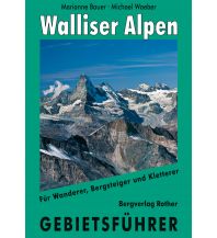 Wanderführer Rother Alpenvereinsführer Walliser Alpen Bergverlag Rother