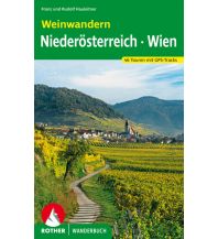 Wanderführer Rother Wanderbuch Weinwandern Niederösterreich, Wien Bergverlag Rother