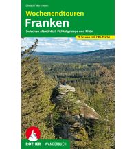 Wanderführer Wochenendtouren Franken Bergverlag Rother