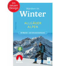 Winterwander- und Schneeschuhführer Rother Wanderbuch Winterwandern Allgäuer Alpen Bergverlag Rother