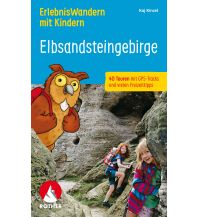 Hiking with kids Erlebniswandern mit Kindern Elbsandsteingebirge Bergverlag Rother